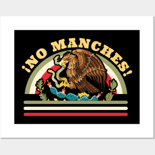 No Manches Funny Mexican Saying - Mexican Flag Posters and Art